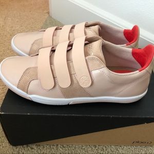 Place shoes - Larkin, Blush pink/camel rose